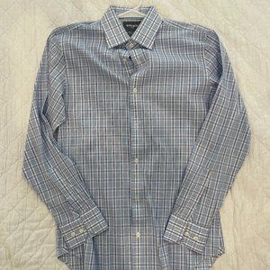 Bonobos Tailored Slim Fit Dress Shirt Size 16/35